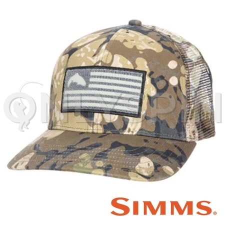 Кепка Simms Tactical Trucker (Riparian Camo)