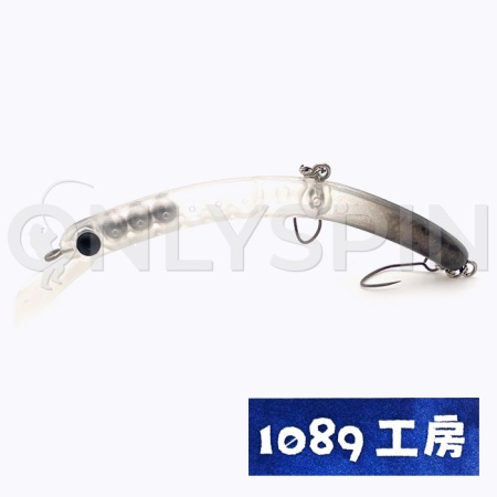 Воблер 1089 Koubou Sakasanyoro Slim 70FS 06 Yakochu