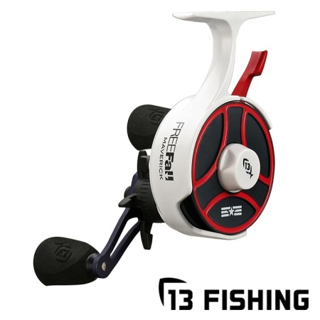 Зимняя катушка 13 Fishing Black Betty FreeFall Ghost Maverick USA color LH