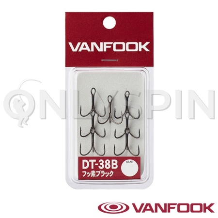 Крючки тройные Vanfook DT-38B #12 7шт