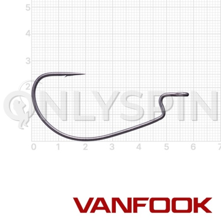 Крючки офсетные Vanfook Worm-55B #6/0 4шт