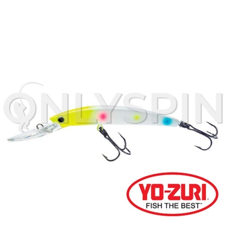 Воблер Yo-Zuri Crystal Minnow Deep Diver Walleye 90F WB