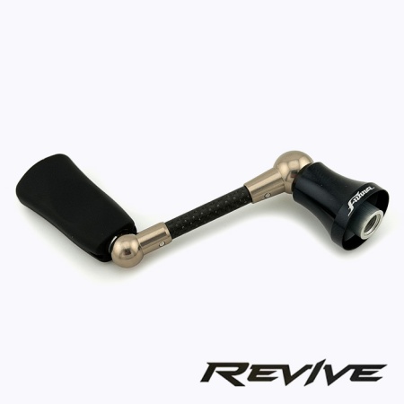 Ручка Revive Funnel для катушки Daiwa 42.5mm Black/Silver (1091)