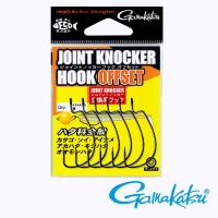 Крючки офсетные Gamakatsu Joint Knocker Hook Offset #1/0 6шт