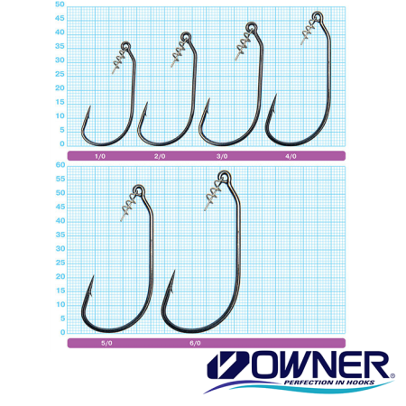 Крючки офсетные Owner 5132 Twistlock CPS 6/0 3шт