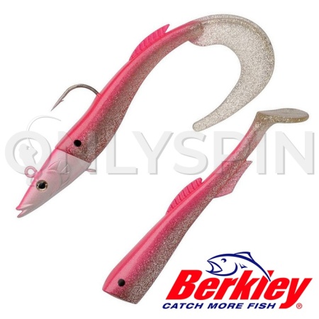 Мягкие приманки Berkley Power Sandeel 210 Metallic Pink 1шт