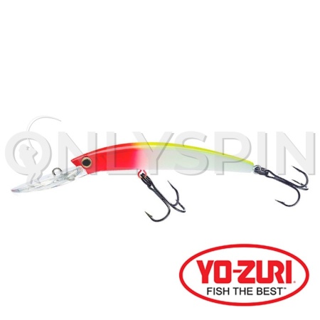 Воблер Yo-Zuri Crystal Minnow Deep Diver Walleye 130F CR