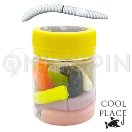 Мягкие приманки Cool Place Stretch Floating 65mm сыр 04 MIX1