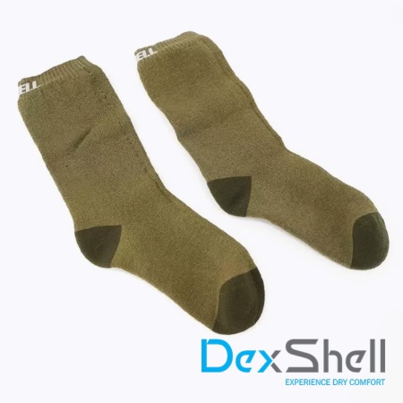 Водонепроницаемые носки DexShell Ultra Thin Crew оливковый M(39-42)