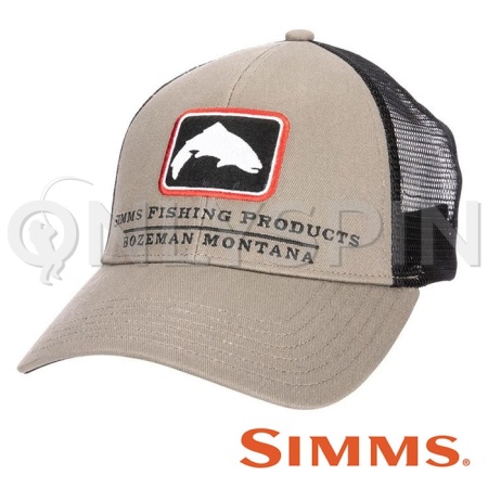 Кепка Simms Trout Icon Trucker (Tan)