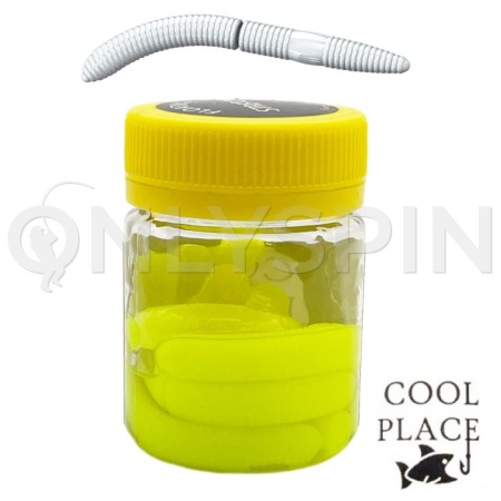 Мягкие приманки Cool Place Stretch Floating 65mm сыр 02 lemon