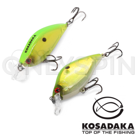 Воблер Kosadaka 3D Flat Crank 55F CL