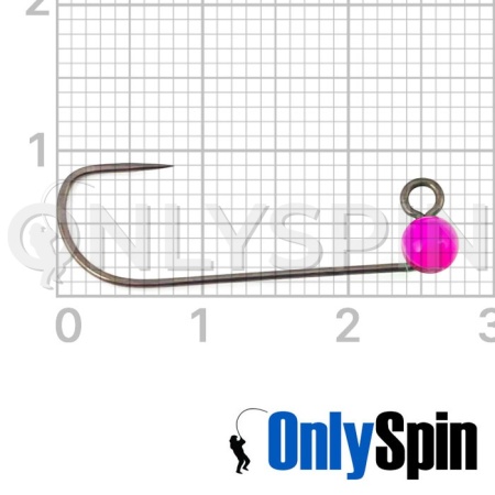 Форелевые джиг-головки OnlySpin Hayabusa JH777-BL #5 0.4gr розовый 3шт