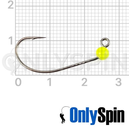Форелевые джиг-головки OnlySpin Decoy MG-3 #4 2gr шартрез 3шт