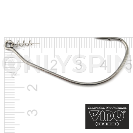 Крючки офсетные VD-106 Swim Bait Hook 1/0 3шт