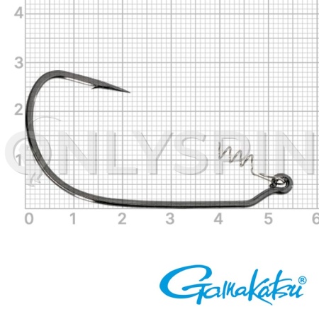 Крючки офсетные Gamakatsu Super Line Spring Lock #5/0 3шт