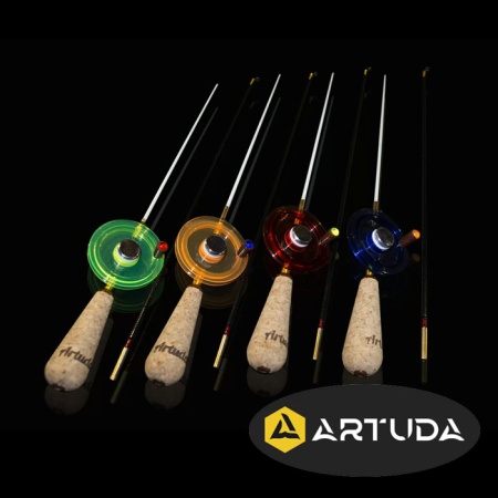 Зимняя удочка Artuda Трио S желтая Зимняя удочка Artuda Трио S желтая