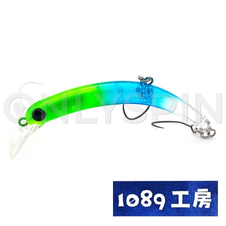Воблер 1089 Koubou Sakasanyoro Slim 60FS 07 Melon Soda