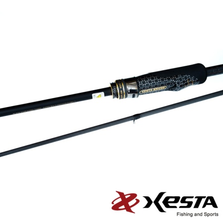 Спиннинг Xesta Black Star Extra Tuned 2.24m 1-20gr S74MX-T Super Multi Friction