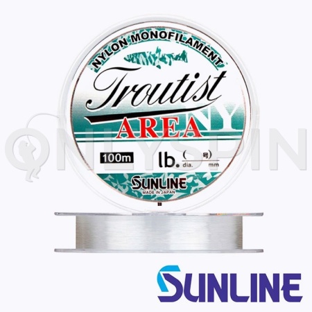 Леска Sunline Troutist Area NY 100m #0.4 2lb 0.104mm