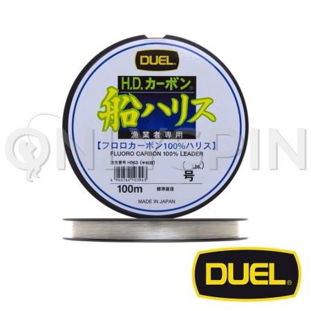 Флюорокарбон Duel H.D.Carbon Fune Leader Fluorocarbon 100% 100m #16 0.66mm 25kg