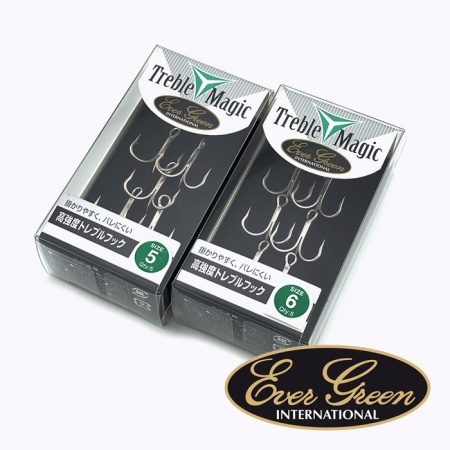 Крючки тройные EverGreen Treble Magic 5 5шт