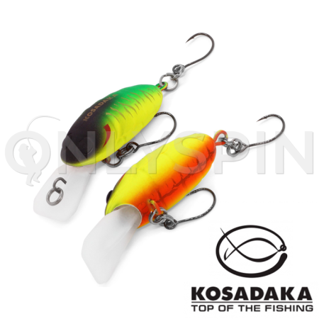 Воблер Kosadaka Crankin Pupa XD 35F MHT