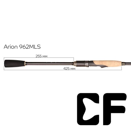 Спиннинг CF (Crazy Fish) Arion 2.9m 5-21gr ASR962MLS
