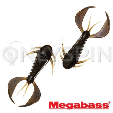 Мягкие приманки Megabass Rock Hog 2.5 green pumpkin 7шт