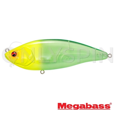 Воблер Megabass Konosirus Swimmer ghost lime chart head
