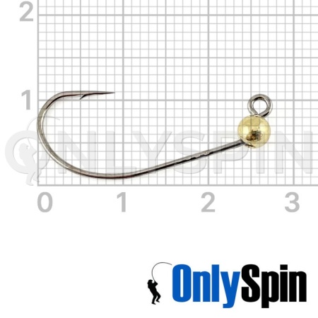 Форелевые джиг-головки OnlySpin Decoy MG-3 #4 2gr золото 3шт