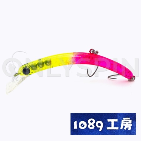 Воблер 1089 Koubou Sakasanyoro Slim 70FS 02 Chapin