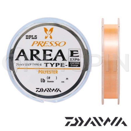 Эстер Daiwa Presso Area Type-E Presso Orange 150m #0.4 2lb 0.104mm