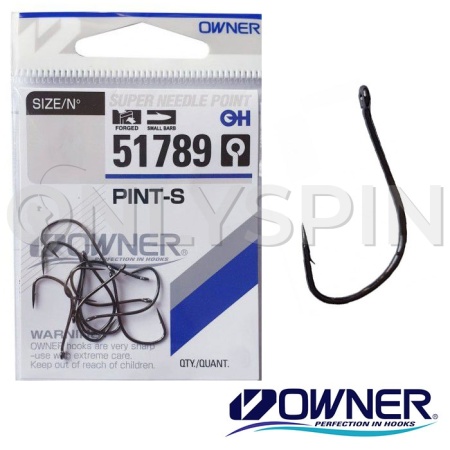 Крючки одинарные Owner 51789 Pint-S 2 9шт