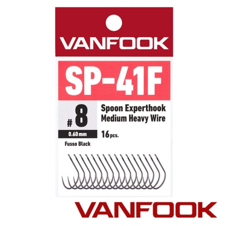 Крючки одинарные Vanfook SP-41F #6 16шт