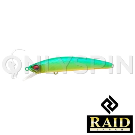 Воблер Raid Level Minnow Quick 001 Lime Chart