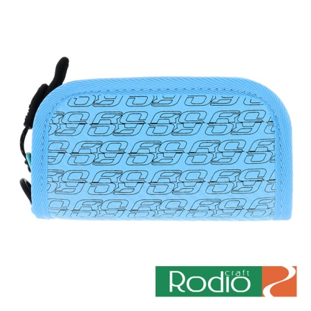 Кошелек для блесен Rodio Craft Carbon Wallet Mini Long ice blue/black