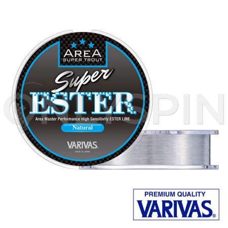 Эстер Varivas Super Ester Natural #0.25 1.3lb 0.083mm 0.6kg