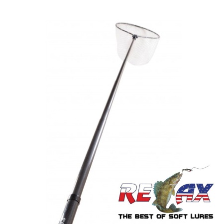 Подсачек Relax силиконовый форелевый телескопический 5 колен