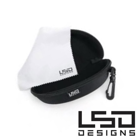 Очки LSD Blue Hunt Piano Black with Blue Logo Mazume Yellow