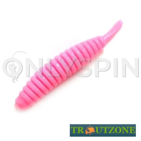 Мягкие приманки Trout Zone Ribber Pupa 2.3 Pink 6шт