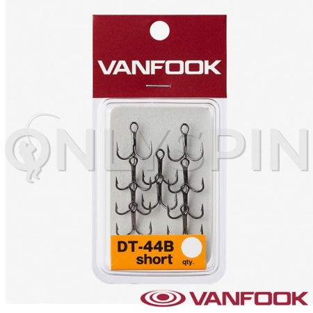 Крючки тройные Vanfook DT-44B #8 10шт