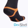 Водонепроницаемые носки DexShell Hytherm Pro черный/оранжевый M(39-42)