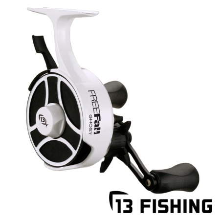 Зимняя катушка 13 Fishing Black Betty FreeFall Ghost white RH Зимняя катушка 13 Fishing Black Betty FreeFall Ghost white RH