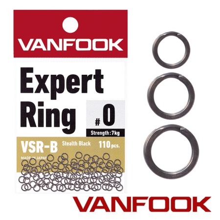 Заводные кольца Vanfook VSR-B #1 9kg 110шт