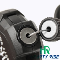 Ретривер Hearty Rise Magnetic Carabiner Pin on Reel HPI-2704 black