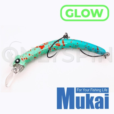 Воблер Mukai Backstroke 55S RU08 Glow