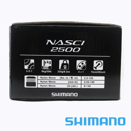 Катушка Shimano 26 Nasci 2500
