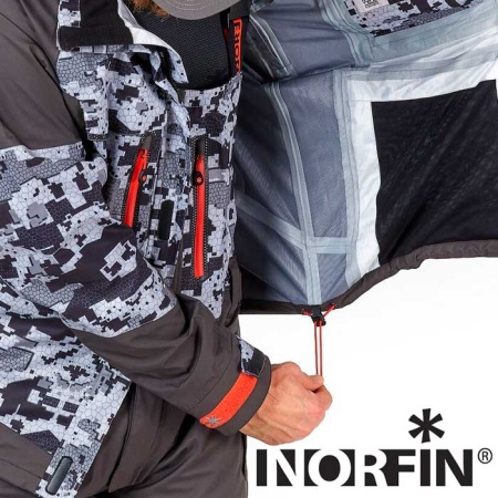 Костюм демисезонный Norfin Pro Dry 3 Camo L