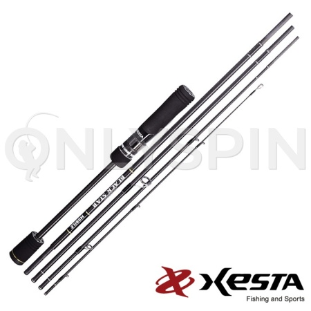 Спиннинг Xesta Black Star 2nd Generation Mobile 2.24m 0.4-15gr S74 Multi Tripper